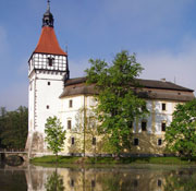 The castle, Blatná