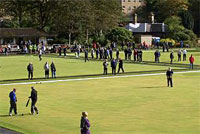 Bowling green at Centre Vale