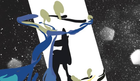 artwork of people ballroom dancing